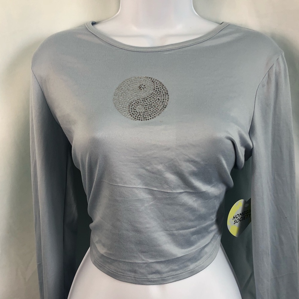 Long Sleeve Crop Top